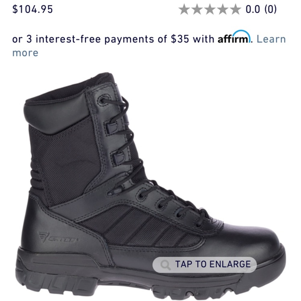 Bates combat sport boots